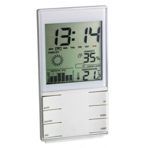 TFA-Dostmann Statie meteo digitala pentru interior White 35.1102.02