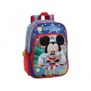 Joumma Ghiozdan de scoala adaptabil 38 cm Mickey Smile