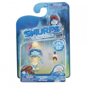 Jakks Pacific Blister, 5.71 cm- Smurf si licuriciul