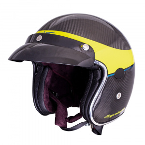W-Tec Casca moto retro Vacabro