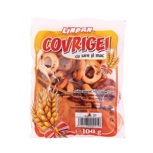 Sanovita Covrigei cu sare si mac 100G
