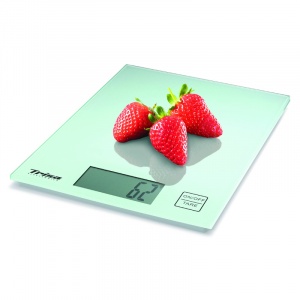 Trisa Cantar bucatarie Easy Weight, Ecran Lcd, Alb