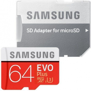 Samsung EVO Plus Micro-SDXC 64GB MB-MC64HA/EU