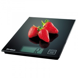 Trisa Cantar bucatarie Easy Weight, Ecran Lcd, Negru