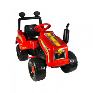 Super Plastic Toys Tractor cu pedale Mega Farm red
