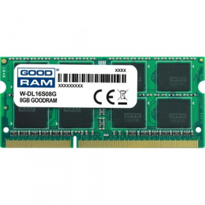 GoodRam 8GB, DDR3-1600MHz, CL11 W-DL16S08G