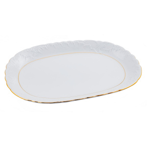 Thun ROCOCO Platou portelan Bohemia oval 33 cm