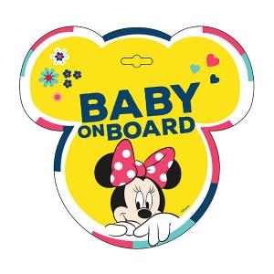 Seven Semn de avertizare Baby on Board Minnie SV9613