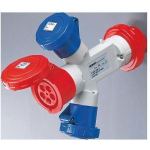 Gewiss gw64060 - multiple-socket adaptor ip67 -