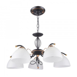 Light4You ELORO, bronz/negru, H:68cm, 5 becuri 3245