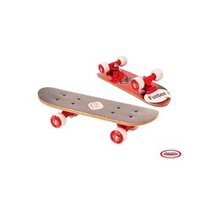 DArpeje Funbee - Mini Skateboard Rosu - 43 Cm