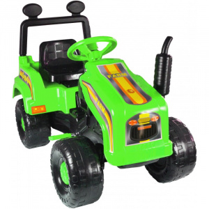 Super Plastic Toys Tractor cu pedale Mega Farm green