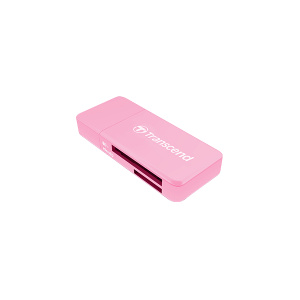 Transcend Card reader RDF5 Pink TS-RDF5R