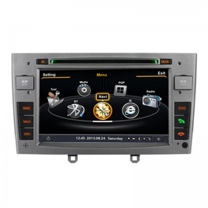 Edotec Navigatie Peugeot 308 , EDT-C083 Dvd Auto Multimedia Gps Tv Bluetooth - NP366787