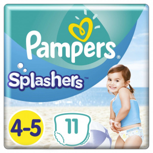 Pampers Splashers 9-15kg Maxi 4-5 11buc