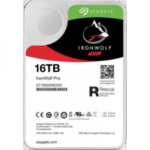 Seagate IronWolf Pro, 16TB, SATA3, 3.5inch ST16000NE000