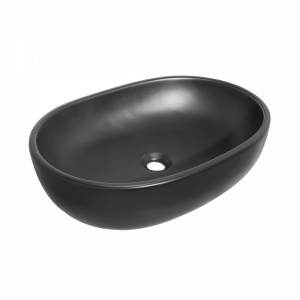 Rune Ryka 59x40 cm pe blat negru mat