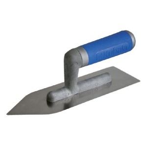 Kubala Gletiera inox ascutita cu maner gumat 230x70mm KU0499