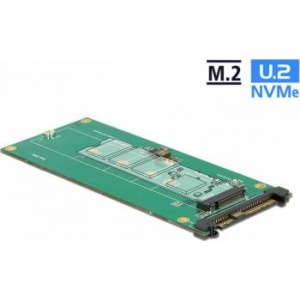 Delock Converter U.2 SFF-8639 NVMe > 1 x M.2 Key M 62865