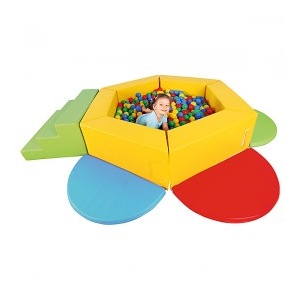 Moje Bambino Piscina bile Floare Curcubeu