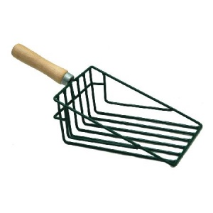 POLONIA Lopatica metalica tip grilaj pentru legume 150x350mm 12279