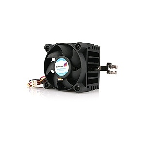 StarTech.com 50x50x41mm Socket 7/370 CPU Cooler Fan w/ Heatsink and TX3 and LP4 FANP1003LD