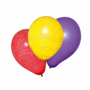 Herlitz BALOANE HAPPY BIRTHDAY TIPARIT 1/1 SET10