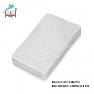 Jolie Saltea Cocos-Burete pentru Patut 120×60 cm