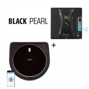 HOBOT Set Black Pearl LEGEE 688 si robot curatare geamuri 298