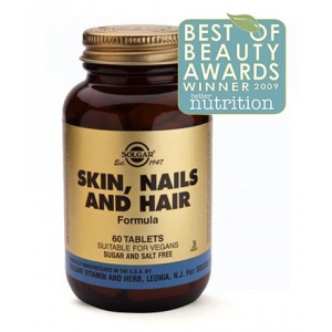 Solgar Skin, Nails and Hair Formula 60 Tabs.