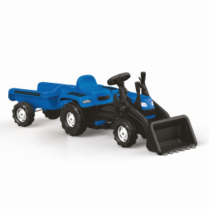 Dolu Excavator cu pedale si remorca