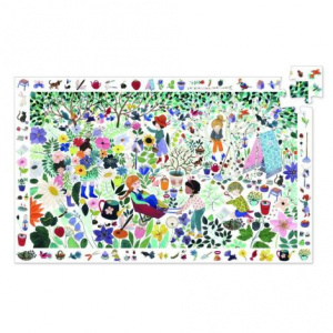Djeco Puzzle observație 1000 de flori
