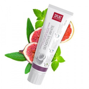 Splat Pasta de dinți pentru albirea eficientă a dinților Sensitiv e White 100 ml