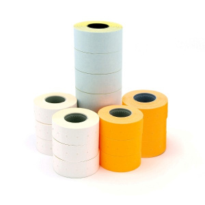Apli Etichete albe pentru marcator, 21 x 12 mm, 100 bucati/rola