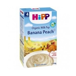 Hipp Milkpaps - Cereale cu banane si piersici x 250g