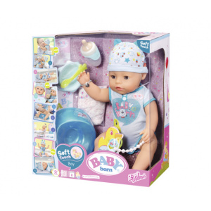 Zapf Creation Bebelus baiat interactiv cu corp moale