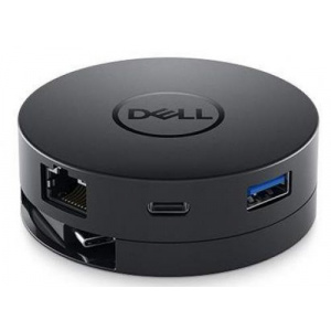 Dell DA300, USB Type-C (Negru)
