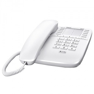 Gigaset Telefon cu fir DA510, Redial, Blocare apel, Blocare taste, Alb