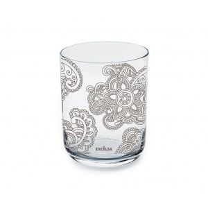 Excelsa Set 6 pahare Enjoy Mandala 350 ml