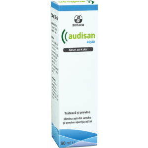 Biofarm Spray auricular Audisan Aqua, 30 ml