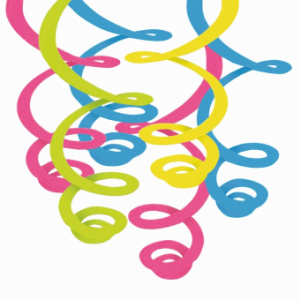 Herlitz DECORATIUNE SUSPENDATA, MULTICOLORA, SET 6 BUCATI