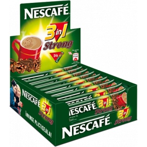 Nescafe 3in1 Strong, 10g x 24buc