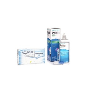 Johnson&Johnson Acuvue Oasys pentru Astigmatism (6 lentile) + ReNu MultiPlus 360 ml cu suport