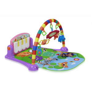 Lorelli Saltea de Activitate 77 x 52 cm Piano Gym Pink