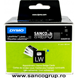 DYMO Etichete 51 mm x 89 mm DY 929100