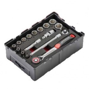ROTHENBERGER Set unelte de 17 piese tubulare clichet 1000002180