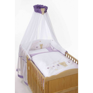 Easy Baby 4 Piese Teddy Bear Lila 100/135 cm