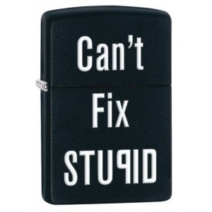 Zippo Can't Fix Stupid 28664