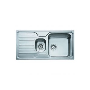 Teka Classic Line 1 1/2B1D 100 x 50 Inox microtexturat Reversibila