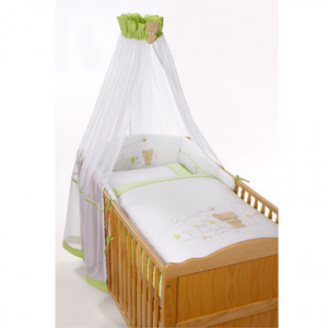 Easy Baby 4 Piese Teddy Bear Verde 100/135 cm